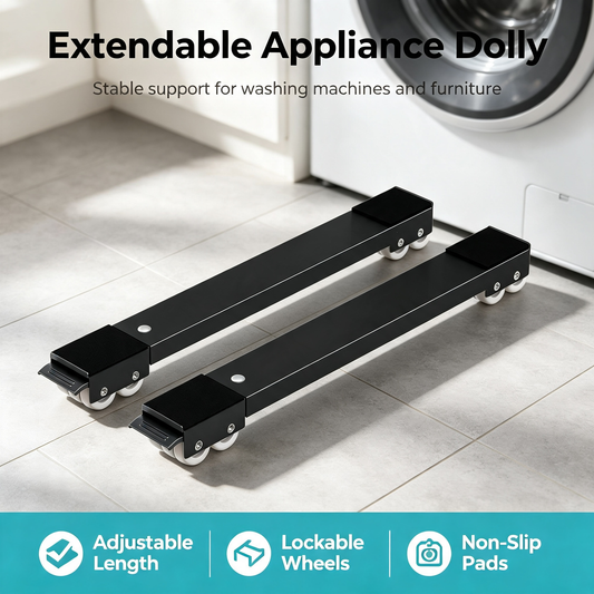 Adjustable Furniture Moving Dolly for Washer Refrigerator