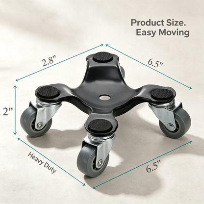 3‑Wheel Furniture Moving Dolly Caster