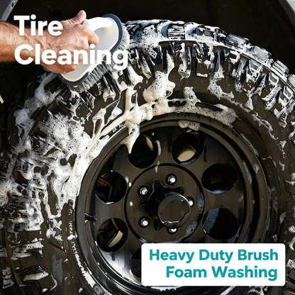 Hand Grip Car Tire Scrub Cleaning Brush